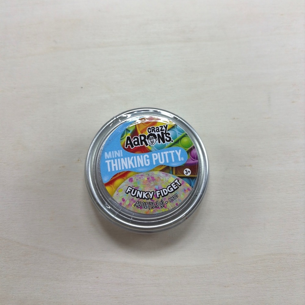 Crazy Aarons Mini Thinking Putty Funky Fidget 0.46oz Sensory Toy Tin P15327